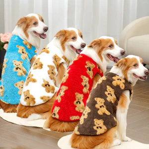 【Ready Stock】 Autumn and Winter New Cat Clothing Dog Golden Retriever Pet Clothes Cat Dog Clothes Supplies mF2L