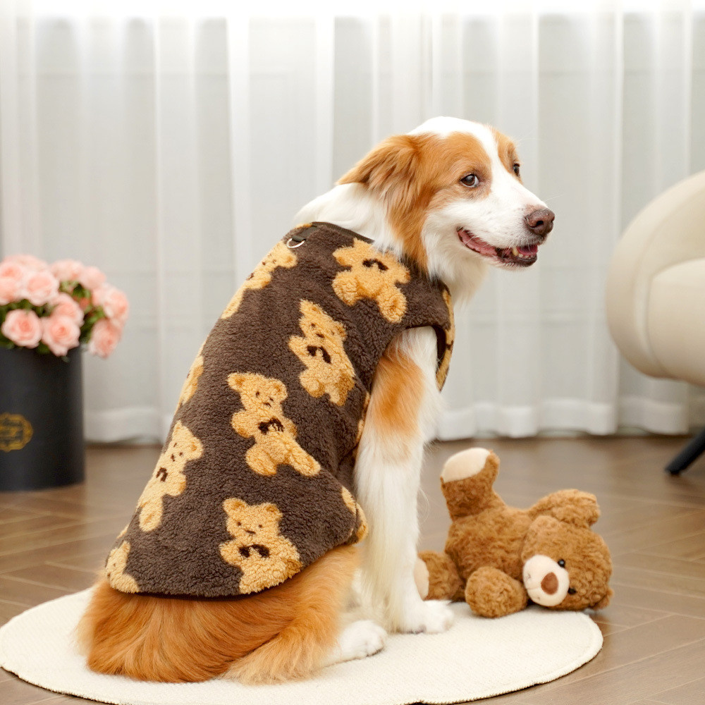 【Ready Stock】 Autumn and Winter New Cat Clothing Dog Golden Retriever Pet Clothes Cat Dog Clothes Supplies mF2L