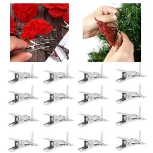 Kẹp Tóc Cá Sấu Flat Top Kim Loại - DIY Phù Hợp Cho Làm Đẹp