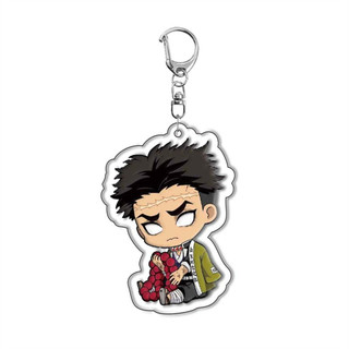 Anime GOODS Acrylic Keychain cute y2k Demon Slayer keychain for bag keys car key bag backpack collection display accesso