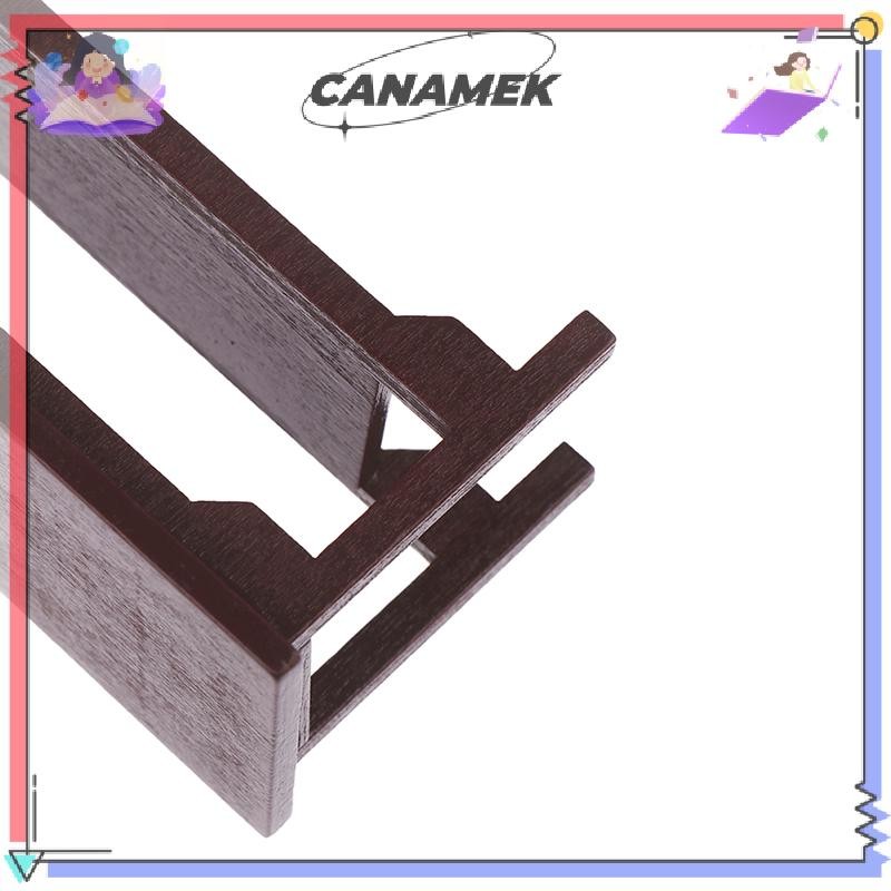 CANAMEK 1 / 12 Nhà Búp Bê Thu Nhỏ Retro Gỗ Bàn Cà Phê Nội Thất Đồ Chơi Phụ Kiện CSF