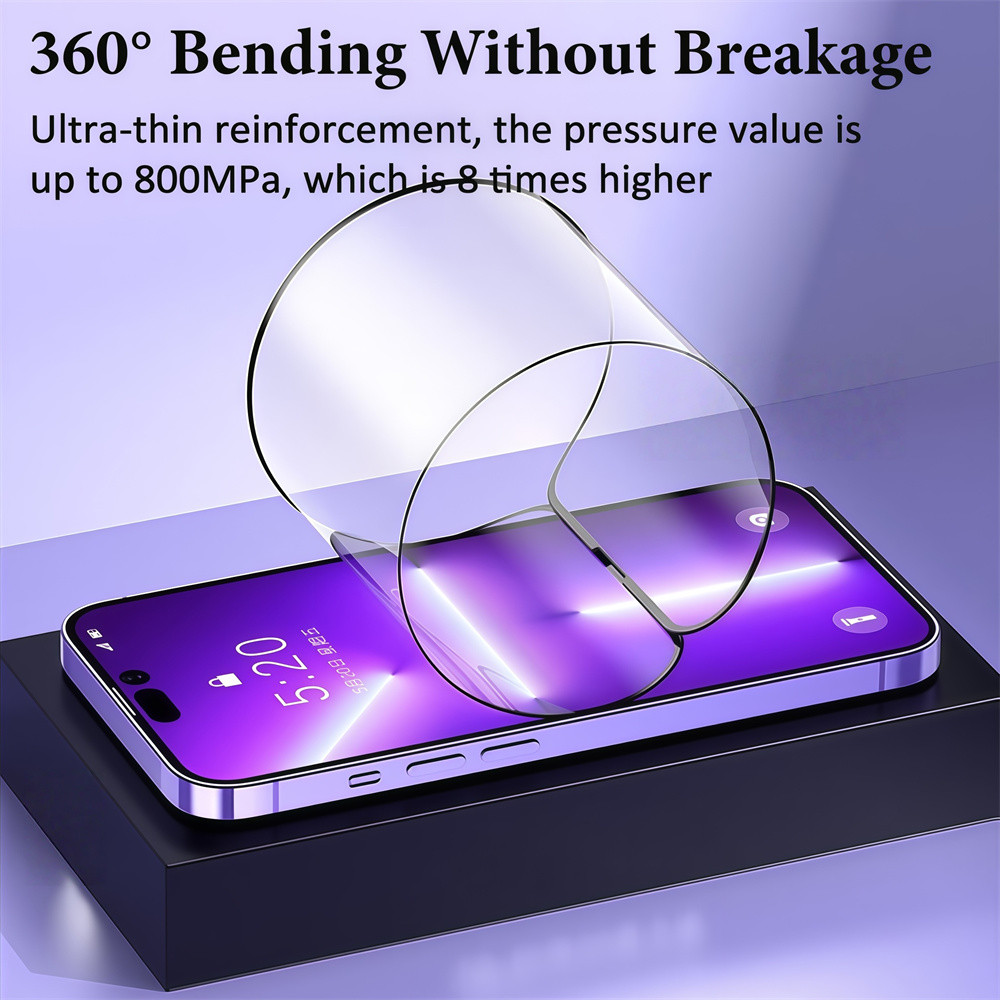 Phim gốm chống cháy nổ mềm cho iPhone 17 Pro Max Air 11 12 13 14 15 16 pro max 16 plus 12 13 mini XR XS max HD tiết kiệm màn hình