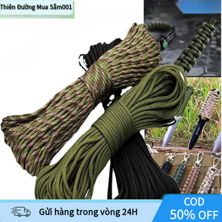 Dây dù da dụng 31m thiết kế chuyên cho hoạt động ngoài trời cắm trại leo núi và ứng dụng trong kỹ năng sinh tồn