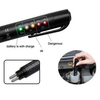 Bút kiểm tra dầu phanh chuyên dụng, có đèn LED, dùng cho kiểm tra chất lượng dầu phanh ô tô xe máy