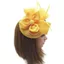 Mũ đội đầu PYCOU Fascinator, Băng đô cô dâu màu trơn phong cách Hepburn, Mũ đội đầu đám cưới phong cách Pháp thanh lịch Vòi hoa sen cô dâu