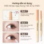 Bút tạo bọng mắt PINKPUNK 2in1 highlight & shading tự nhiên PP03