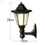 Đèn hàng rào bước sân vườn năng lượng mặt trời - Đèn LED chống nước cho lối thoát nước