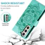 Emboss Hoa Da Điện Thoại Dành Cho Honor X7e 4G Datura Ví Flip Book Case Cover Funda