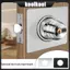 Kool Khóa Cửa Lỗ Lưng Tăng Cường Chốt Cửa Thép Bảo Vệ Nâng Cấp Để Lắp Đặt Tăng Saf