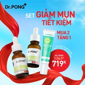Serum hỗ trợ giảm mụn, ngừa thâm mụn Dr.PONG 28D Whitening Drone Acne Serum 15ml