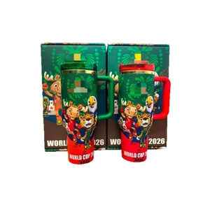 Bình Giữ Nhiệt World Cup 2026 BL161 Cốc Nước 1200ml Inox 304 Cho Nam Nữ Unisex