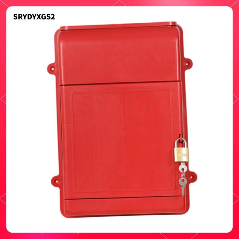 Hộp thư nhựa treo tường dung tích lớn Hộp thả ngoài trời Hộp đựng chữ có thể khóa cho văn phòng tại nhà