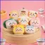Chiikawa Hachiware Usagi Plushie Hồng Kông Yum Cha Limited Series Sang Trọng Túi Búp Bê Quyến Rũ