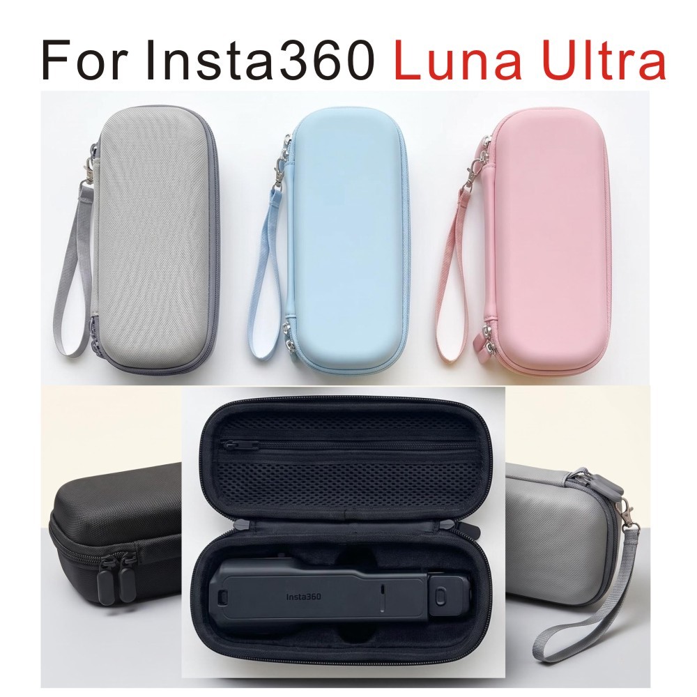 Tương thích với túi đựng máy ảnh Insta360 Luna Ultra, hộp bảo vệ phụ kiện đơn vị chính, túi đựng máy ảnh hành động cầm tay Luna Ultra