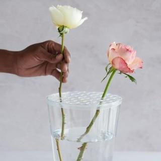 ROLY Chèn lưới bình hoa, Giá đỡ sắp xếp hoa DIY, Dụng cụ cố định hoa, Hỗ trợ cắm hoa tái sử dụng