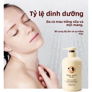 Sữa Bôi Trơn Da Làm Mịn Chăm Sóc Tóc Dầu Gội Dưỡng Ẩm Dưỡng Ẩm Trẻ Hóa Da Lâu Dài Hương Thơm Dưỡng Ẩm Toàn Thân