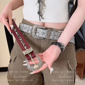 American Retro Hot Girl Style Belt Nữ 2026 Phong Cách Mới Niche All-Match Belt