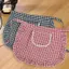 Tạp Dề Vuông Che Nửa Eo Tạp Dề Chất Liệu Cotton Chống Vết Bẩn Thoáng Khí Nấu Ăn Tại Nhà Quần Áo Làm Việc Phụ Kiện Nhà Bếp ELWW