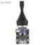 Belleshopp HKA1-41Z02 AC 380V 5A 2NO Công tắc điều khiển tạm thời chéo 30mm 2 vị trí Danh bạ thường mở
