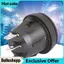Belleshopp 5 Công tắc Rocker BẬT/Tắt/BẬT Đen Tròn 3 Pin 10A/125V 6A/250V