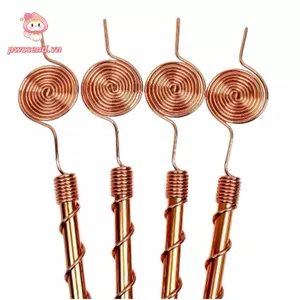 PWSEND Điện Trồng Cây Cọc, Cọc Vườn Dây Đồng Linh Hoạt Dây Cuộn Dây, Cuộn Xoắn Ốc Bền Cây Cảnh Cố Định Cây Cảnh Trồng Cây