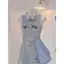 Mùa hè Thiết kế phong cách mới Quần cắt Denim thêu cho nữ Thời trang Phù hợp với eo cao dáng rộng dáng rộng dáng rộng nhìn thẳng W