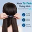 ⚡Ship Nhanh⚡Tóc giả bện tóc nữ thời trang | Băng đô tết tóc Magic Stick dễ đeo | Bện xương cá đỉnh đầu cao gọn nhẹ