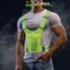 AN.MART 4 Màu Unisex Light Áo Vest An Toàn Tầm Nhìn Cao Có Túi Bảo Quản Xây Dựng Ban Đêm Đi Xe Đạp Áo Giao Thông Chạy Làm Việc VN