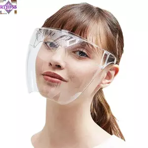 Kính chống sương mù RTJIFSS, Bảo vệ chống văng toàn mặt chống văng, Dụng cụ nghệ thuật làm móng Máy hàn nhẹ trong suốt cao cho thợ làm móng nghệ sĩ nấu ăn DIY Enthus
