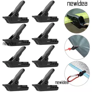 NEWIDEA 1 / 5 / 10 Chiếc Mái Hiên Kẹp Trại Vải Neo Gripper Hike Ngoài Trời Chụp Lều Kẹp