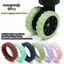MARGREDY 8 Cái / bộ Du Lịch Hành Lý Bánh Xe Giày, Phụ Kiện Vali Trục Silicon Vali Bánh Xe Vỏ Bảo Vệ, Giảm Tiếng Ồn Với Âm Thanh Im Lặng Hành Lý Bảo Vệ Bánh Xe
