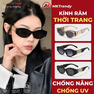 Kính râm mắt mèo sang trọng MKTRENDY kính mát chống tia UV thời trang nam nữ phong cách Hàn Quốc T37