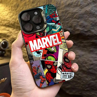 #ỐpLưngiPhone# Ốp điện thoại họa tiết Người Nhện cho iPhone 15 14 13 12 11 Pro Max Xr