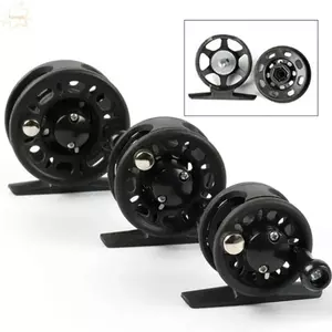 AWNGD Ice Fishing Reel, Thiết bị dụng cụ giải quyết cá Thân nhựa nhẹ Bánh xe cá biển băng, Tay phải / Tay trái bền 50 / 60 / 70mm Máy câu cá Fly Casting Reels cho ngư dân