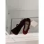 TT Mũi Vuông Mary Jane Giày Nữ Bên Trong Tăng Chiều Cao Khóa Phẳng Dây Đeo Nơ Giày Đơn Phù Hợp Với Váy Khâu