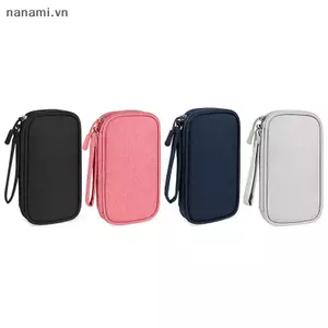Hộp đựng USB kỹ thuật số điện tử Cáp di động Túi đựng đồ du lịch Túi đựng phụ kiện Túi lưu trữ cho dây sạc Ổ cứng nguồn [VN]