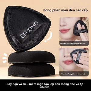 Bàn chải nền tam giác chất lượng cao, sử dụng khô / sử dụng ướt, có thể che vết thâm, trang điểm lâu trôi.