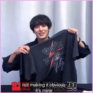 2025 EXO Park Chanyeol Upside Down người hâm mộ quà tặng Áo thun ngắn tay áo thun