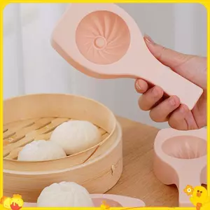 Nhà Bếp Handmade Bánh Ngọt Bun Làm Khuôn Trung Quốc Baozi Khuôn Cầm Tay Nướng Bánh Và Bánh Ngọt Hấp Dụng Cụ Nhồi Bông Nhà Bếp