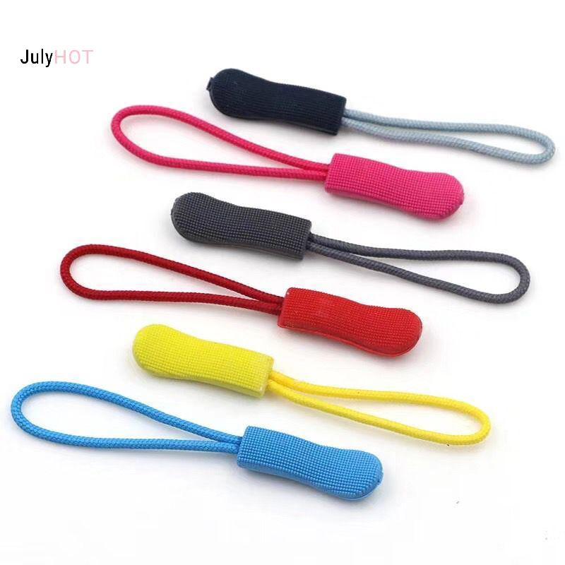 JULYHOT Mới 10 Chiếc Dây Kéo Kéo Kéo Cuối Phù Hợp Với Dây Thẻ Thay Thế Kẹp Bị Vỡ Bule Fixer Dây Zip Tab Túi Du Lịch Vali Lều Massivedeals