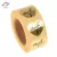 HFTOY 500 cảm ơn stiers mini tự làm thủ công vàng hình trái tim ủng hộ đám cưới ~
