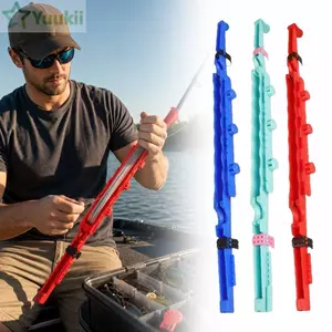 Cuộn dây câu YUUKII, Cuộn dây dây câu bằng nhựa di động, Đầu trước bền bỉ với cơ chế cuộn nhanh Dây câu cá Bảng cuộn dây Phụ kiện câu cá