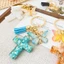 Móc khóa tua rua bướm - Phụ kiện thời trang - Quà tặng cho người bạn thân nhất - Charm nhựa trong suốt đầy màu sắc - Đồ trang trí treo chìa khóa ba lô / Giao hàng miễn phí