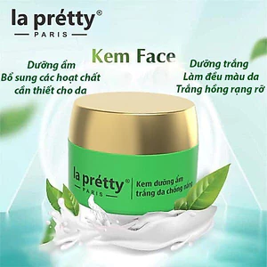 Kem dưỡng ẩm trắng da chống nắng La Pretty Kem Mặt