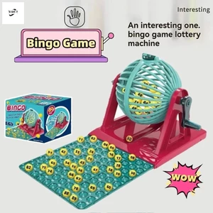 Bộ trò chơi Bingos với bộ đếm thẻ bóng cho bữa tiệc gia đình