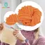 Chunky Len Sợi Đan Tay Siêu Lớn Polyester Nhẹ Có Thể Giặt DIY Thủ Công Chăn Mềm Móc Gối Thảm Thích Hợp Cho Quà Tặng Sử Dụng Tại Nhà