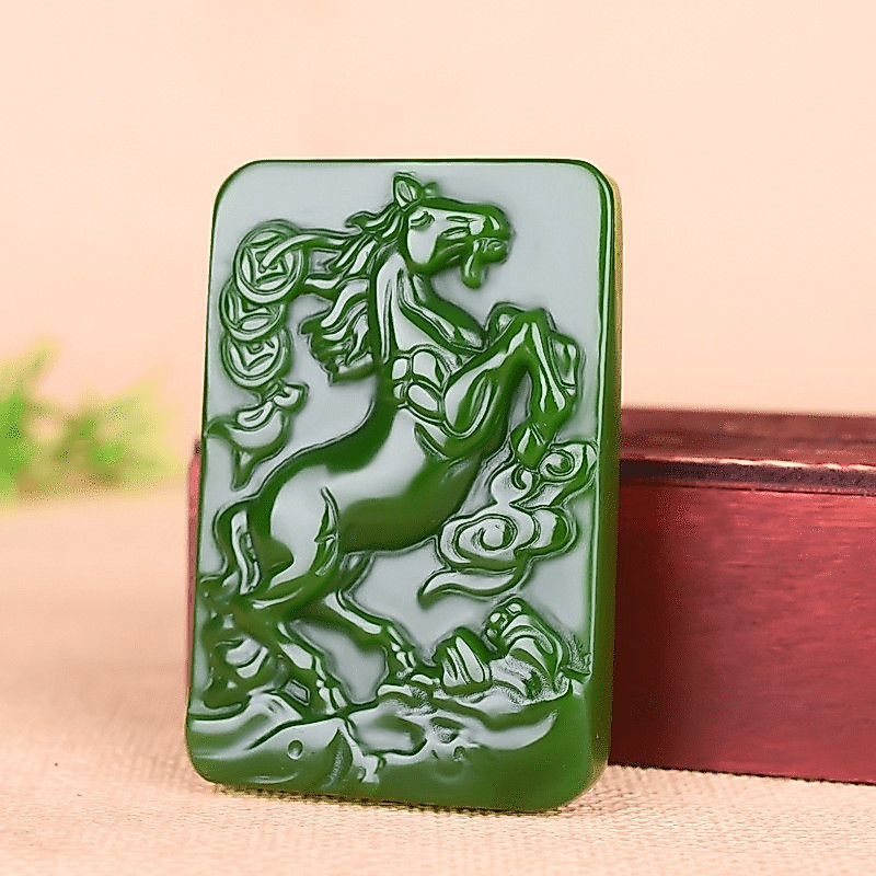 Mặt dây chuyền ngựa thời trang nam nữ, phong cách đơn giản, phù hợp phong cách niche