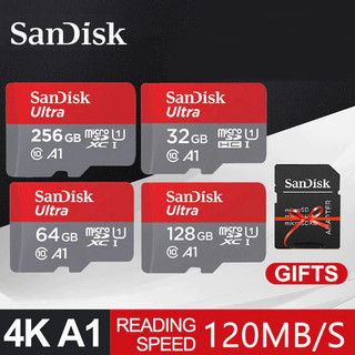 Thẻ nhớ Sandisk Ultra Micro SD SDXC 1TB-16GB MicroSD kèm adapter cho camera CCTV