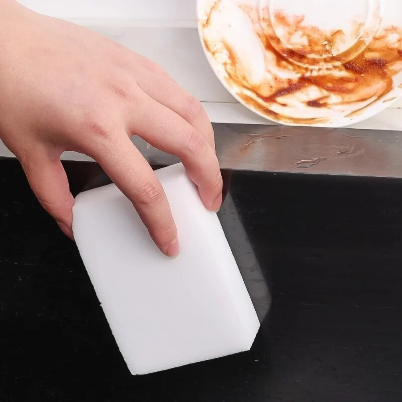 5 / 10 / 20 Miếng Bọt Biển Vệ Sinh Nhà Bếp / Miếng Bọt Biển Ma Thuật Rửa Bát / Tẩy Bọt Biển Bụi