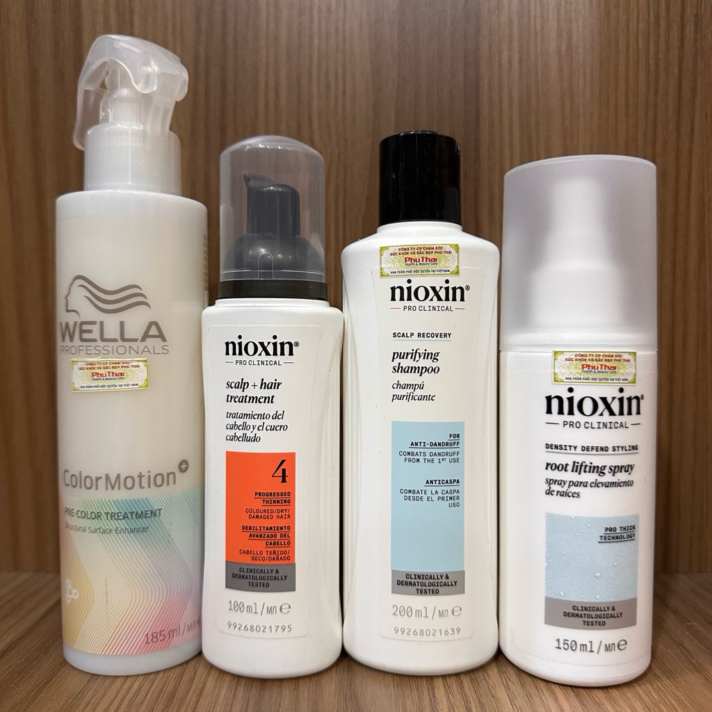 Xịt dưỡng giữ màu tóc nhuộm Wella Color Motion Pre-Color Treatment 185ml [ MK ]
